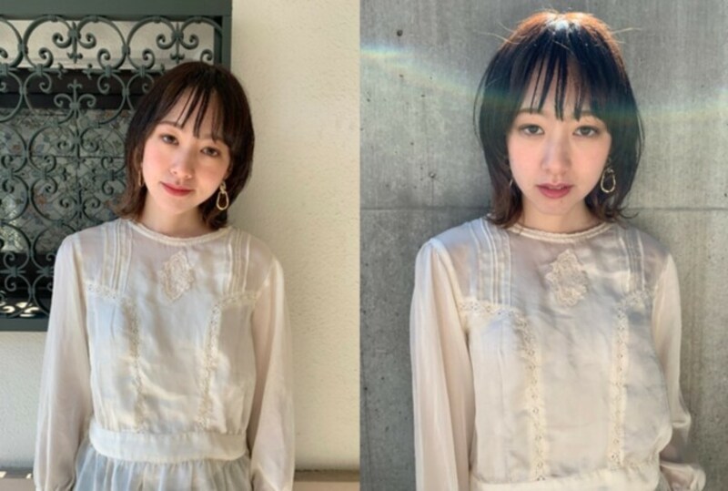おすすめ2：シースルーなマッシュなら女らしさだってお手のモノ（画像提供：bangs［バングス］）