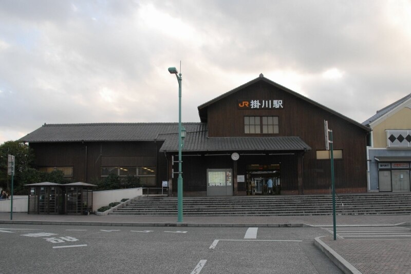掛川駅の木造駅舎
