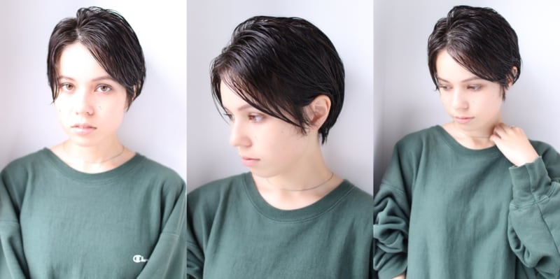 おすすめ1：黒髪のベリーショートで色っぽく（画像提供：bangs［バングス］）