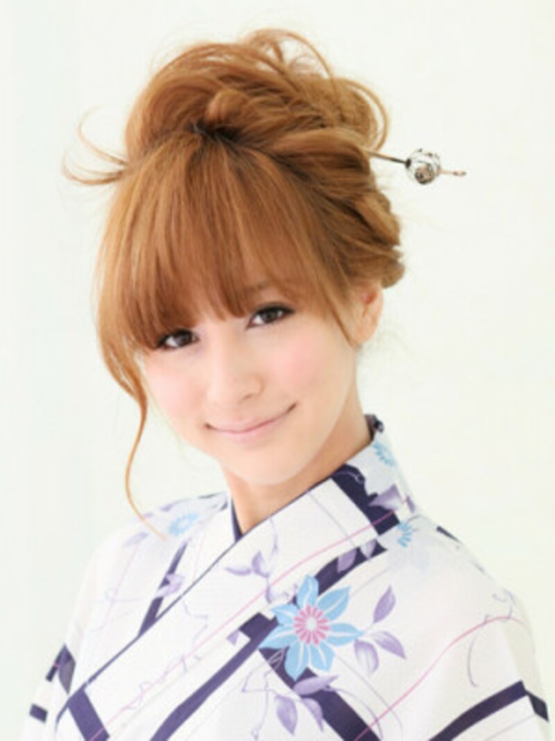 浴衣にピッタリの髪型 ショートからロング 子ども向けまで簡単で可愛いヘアアレンジ ヘアアレンジ All About
