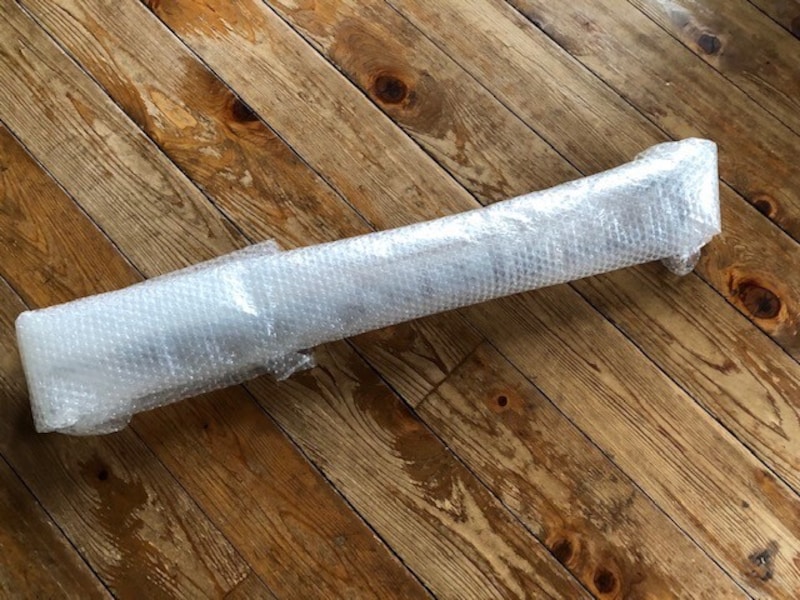 プチプチで包む