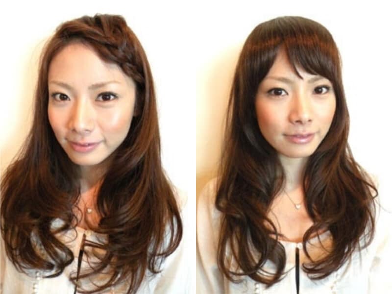 前髪アレンジでガラっと印象チェンジ!
