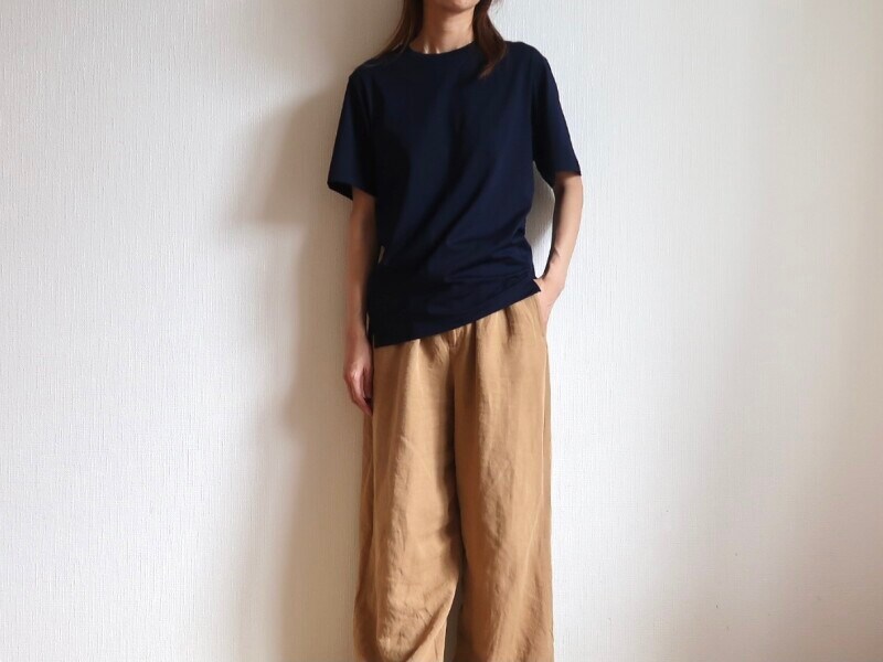 メンズのXSは少しゆったりしていて着やすいサイズ感です