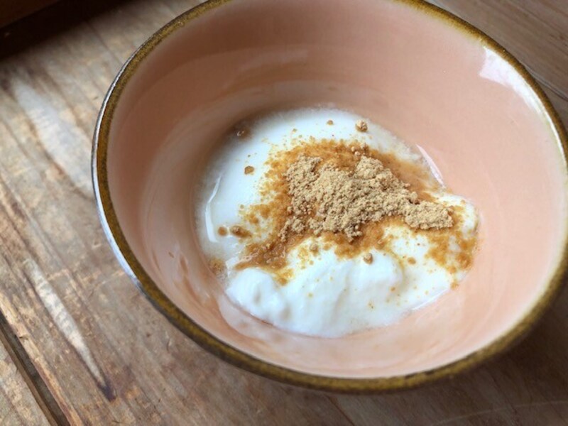 ヨーグルト＋きな粉