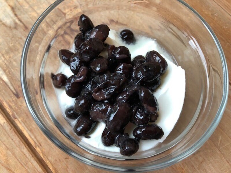 黒豆＋ヨーグルト