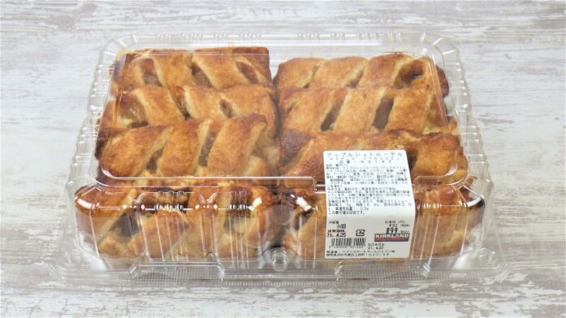 コストコ「アップルシュトルーデル」は