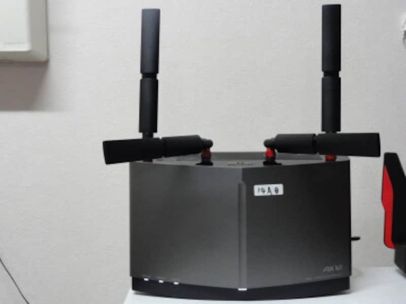 前方向への電波を強くする設定。