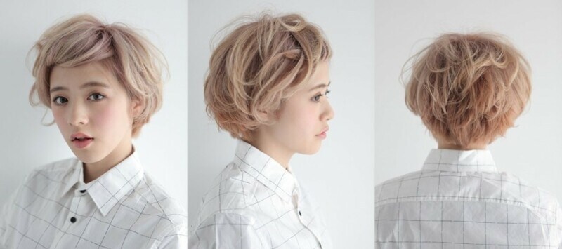 おすすめ3：前髪ねじり留めアレンジ