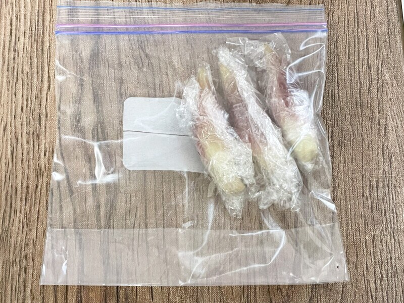 ミョウガの冷凍保存方法