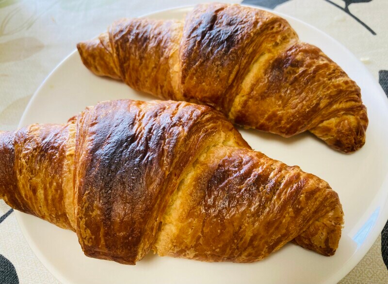 サクサク生地の中にチョコクリームがたっぷり