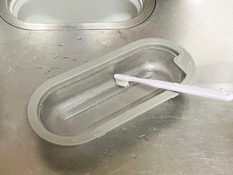 排水口ゴミ受けの洗い方