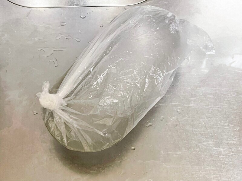 三角コーナー 排水口ゴミ受けの漂白