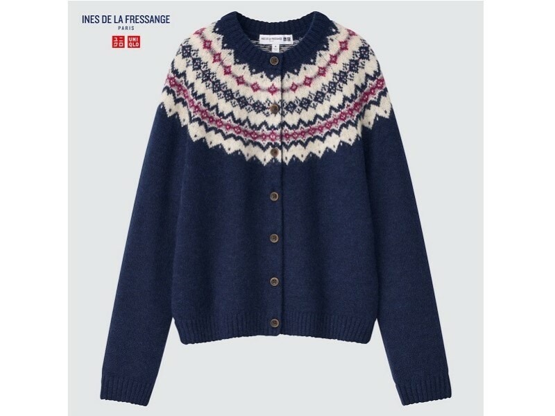 ユニクロ ジャカード カーディガン 3990円(税込)