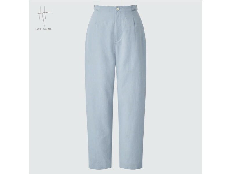 ユニクロ　コットンドビーテーパードクロップドパンツ　2990円（税込）