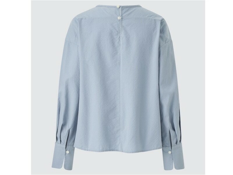 ギャザーが入っていておしゃれ見えします