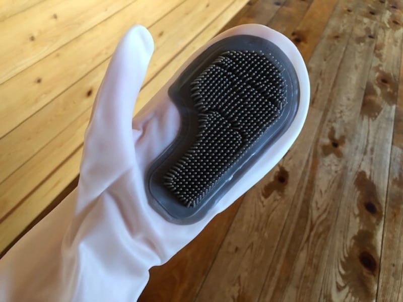 内側にブラシ付き