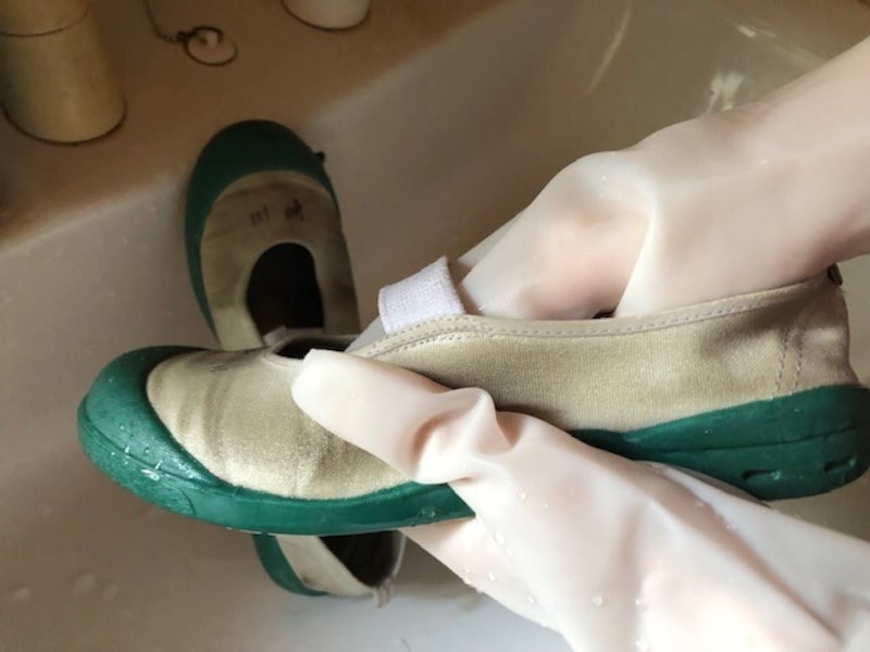 内側に手が入るから洗いやすい