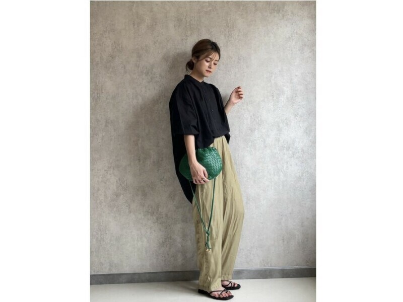 生地が柔らかくて気持ちいいので肌触りもよく、アレンジも楽しめます 出典:WEAR