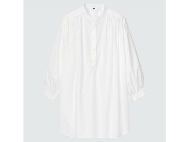 ユニクロ コットンギャザーチュニック 1990円(税込)