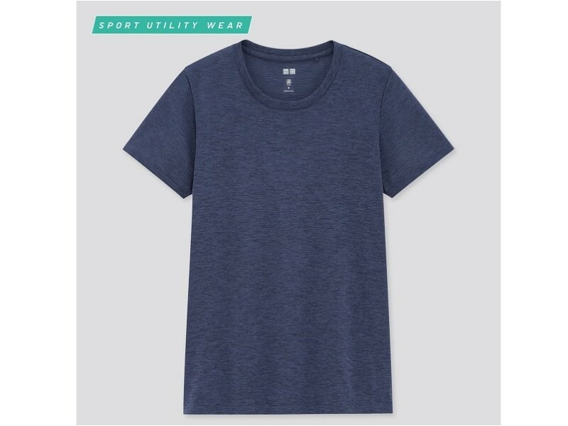 ユニクロ　ドライEXクルーネックT　1500円（税込）