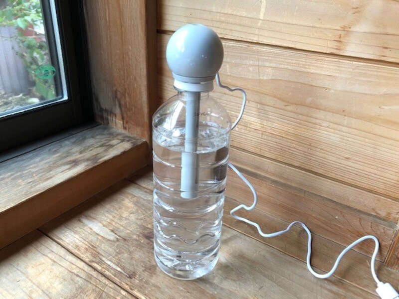 ペットボトル加湿器