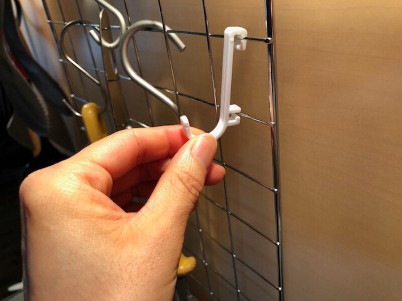 ワイヤーネットのサイズにぴったり