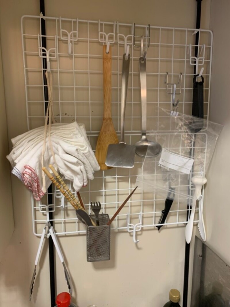 狭いキッチンでも大活躍