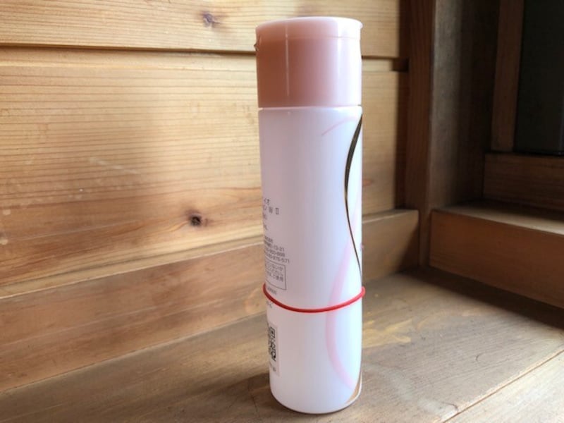 輪ゴムなどを使って残量を伝える