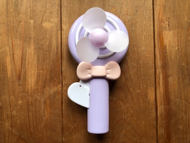 ハンディ扇風機（手動）