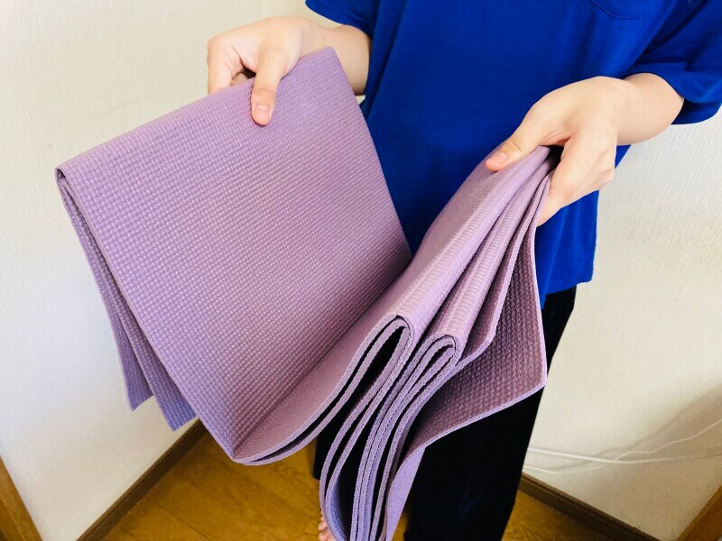 おりたたむ順番に注意