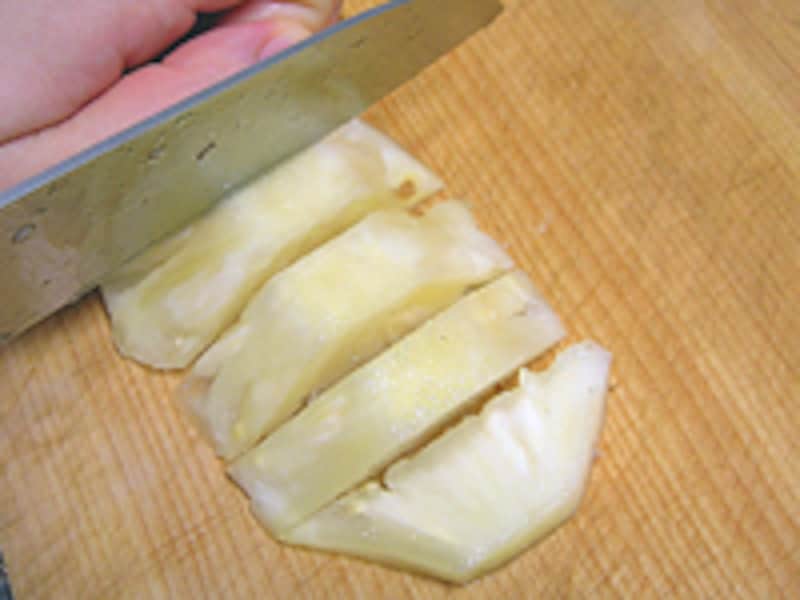 パイナップルの切り方6