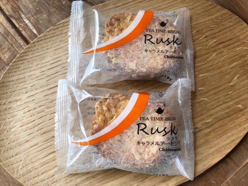 キャラメルアーモンドラスク