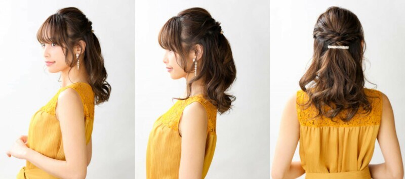 おすすめ2：ゆるっとまとめて女らしく（画像提供：bangs［バングス］）