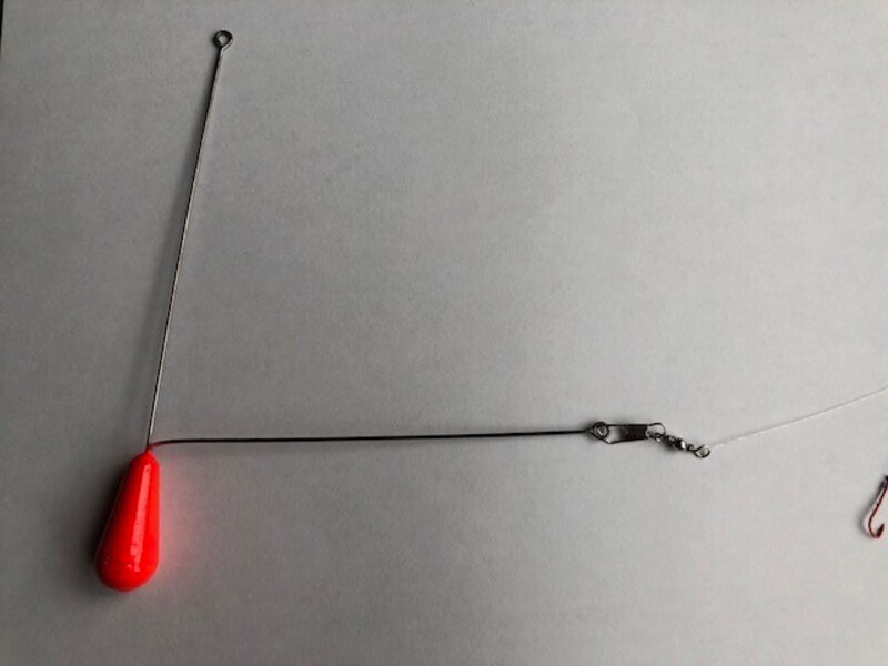 天秤を曲げて仕掛けをセット