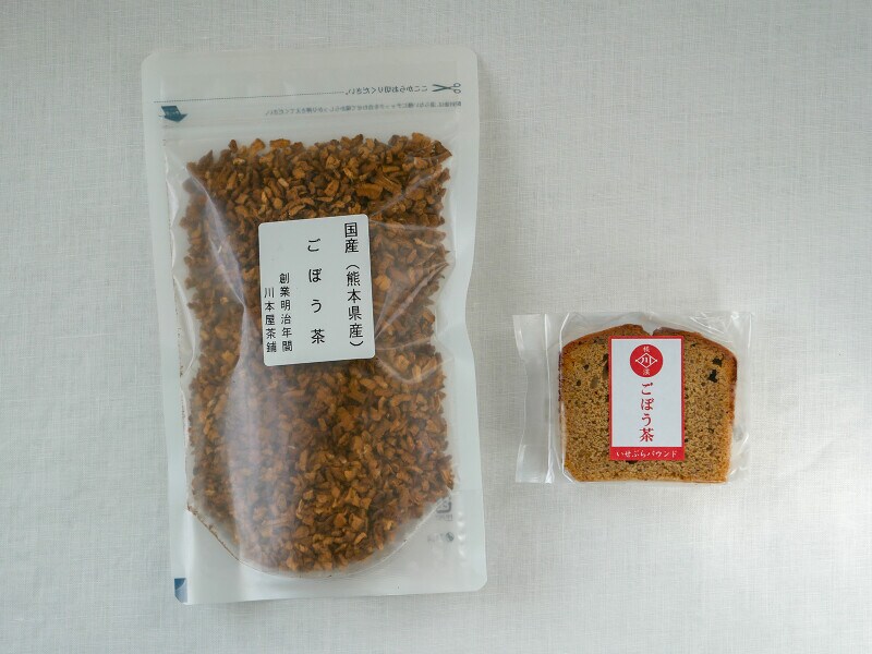 一番人気の国産健康茶「ごぼう茶」と合わせて食べたい！