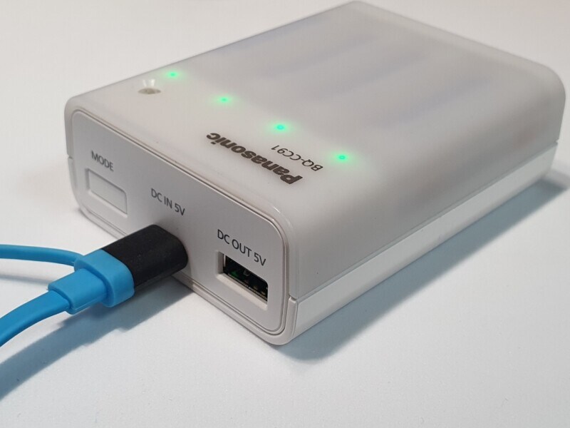 BQ-CC91をニッケル水素電池の充電器として利用