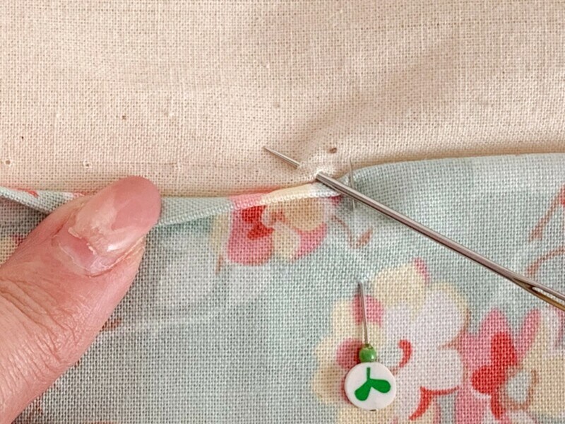 かがり縫い　巻きかがり