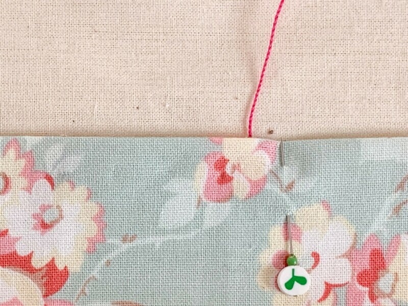 かがり縫い　巻きかがり