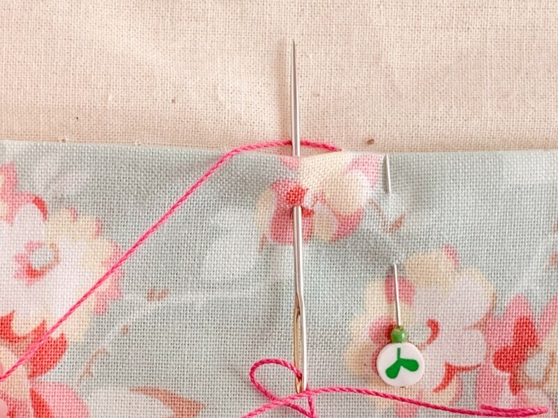 かがり縫い　巻きかがり