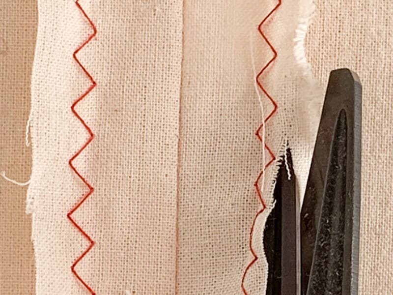 かがり縫い　巻きかがり