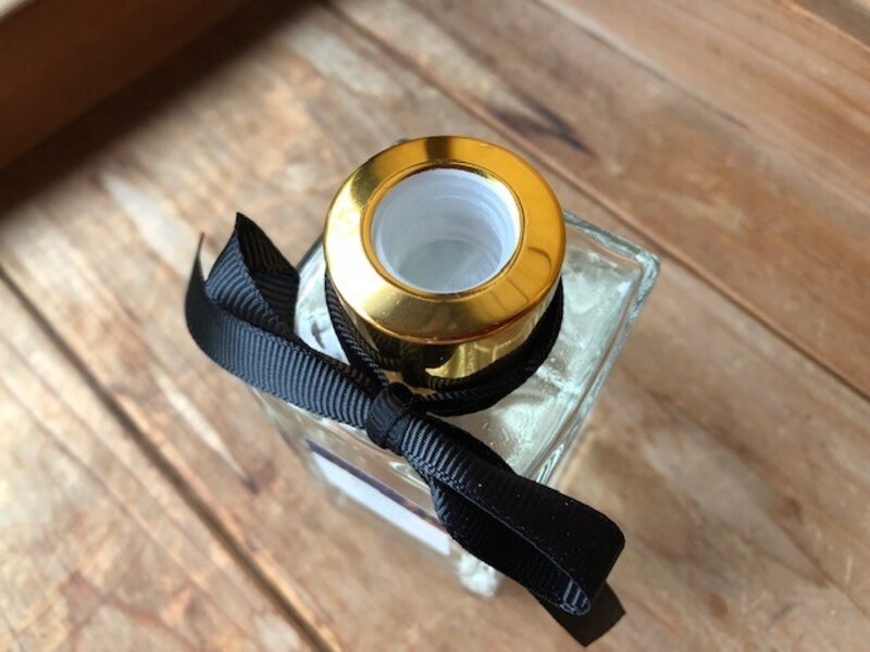 蓋が付いている状態