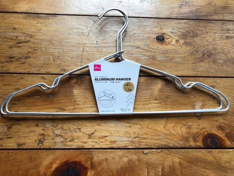アルミハンガー(2本、41cm)