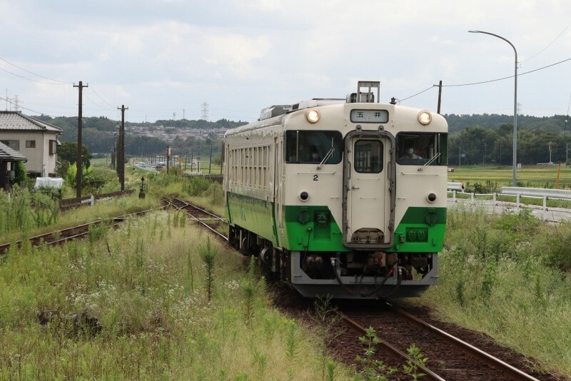 光風台駅で折り返すキハ40形