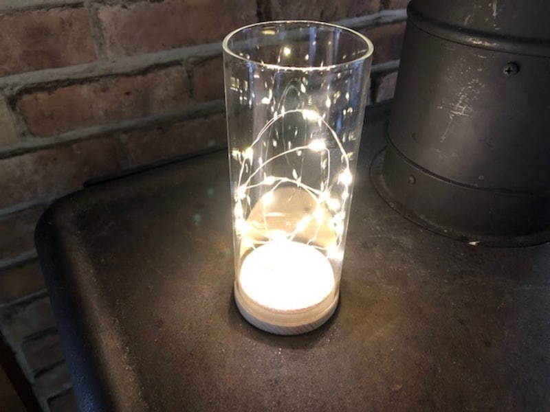 明かりをつけてみた