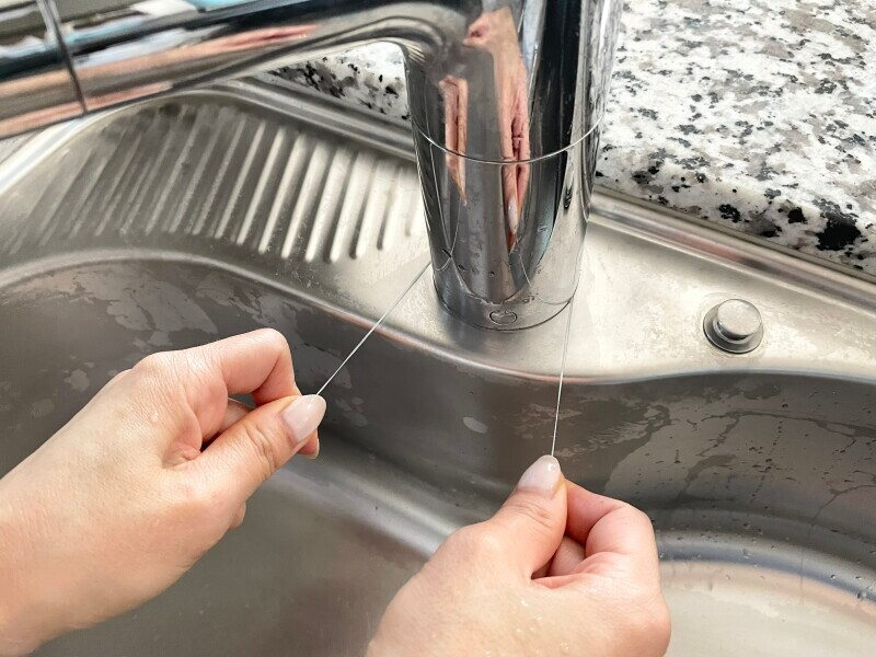 配管付け根の曲線にもピタっとフィットする