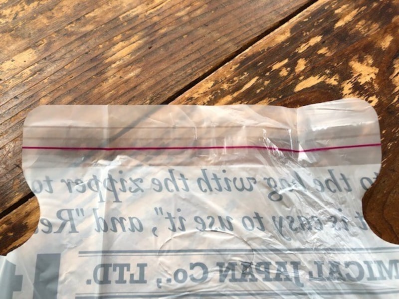 シールを剥がして使う