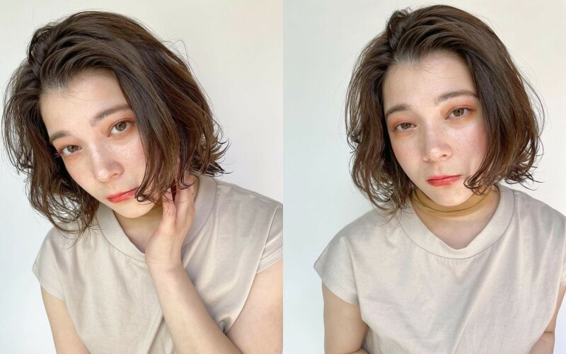 おすすめ2:コロンとしたカールをまとって大人可愛く