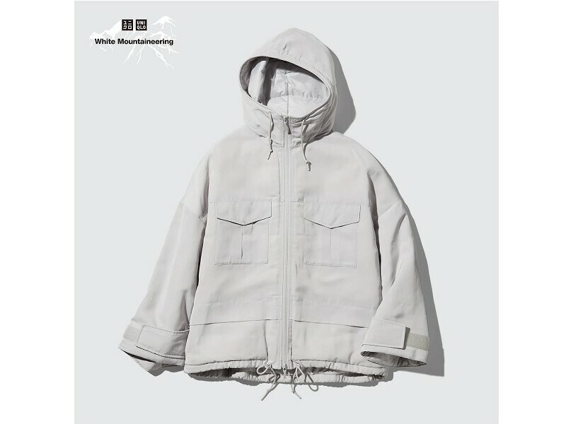 ユニクロ　ハイブリッドダウンオーバーサイズパーカ　9990円（税込）