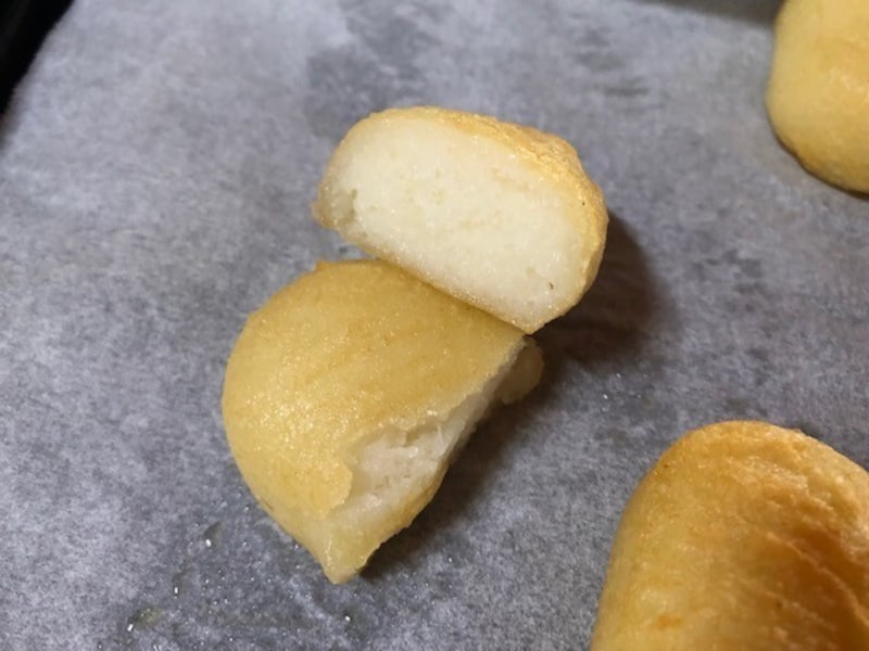 表面はサクサク、中はもちもち