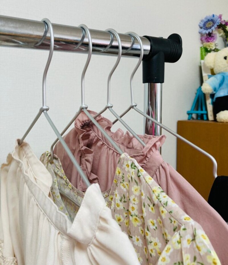 クローゼットがすっきり!